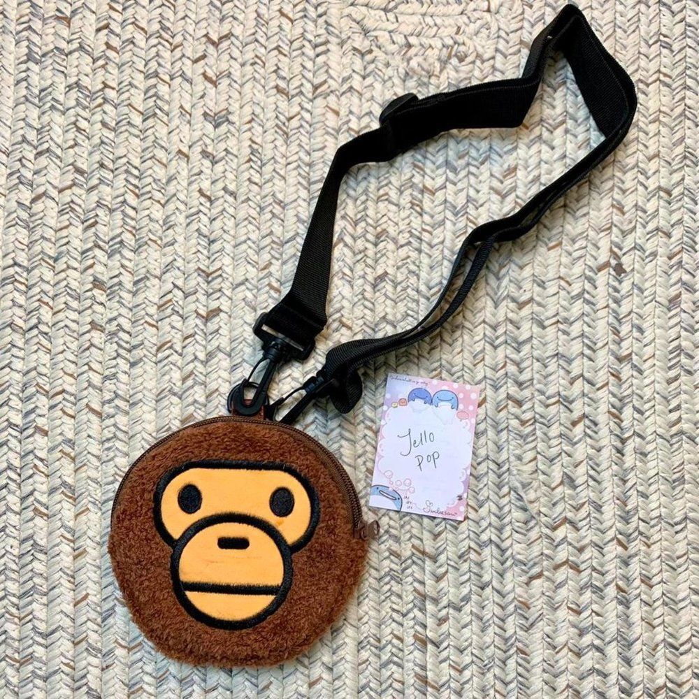 A bathing ape bape baby Milo crossbody bag kawaii